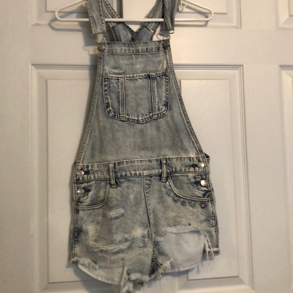 American Eagle overalls